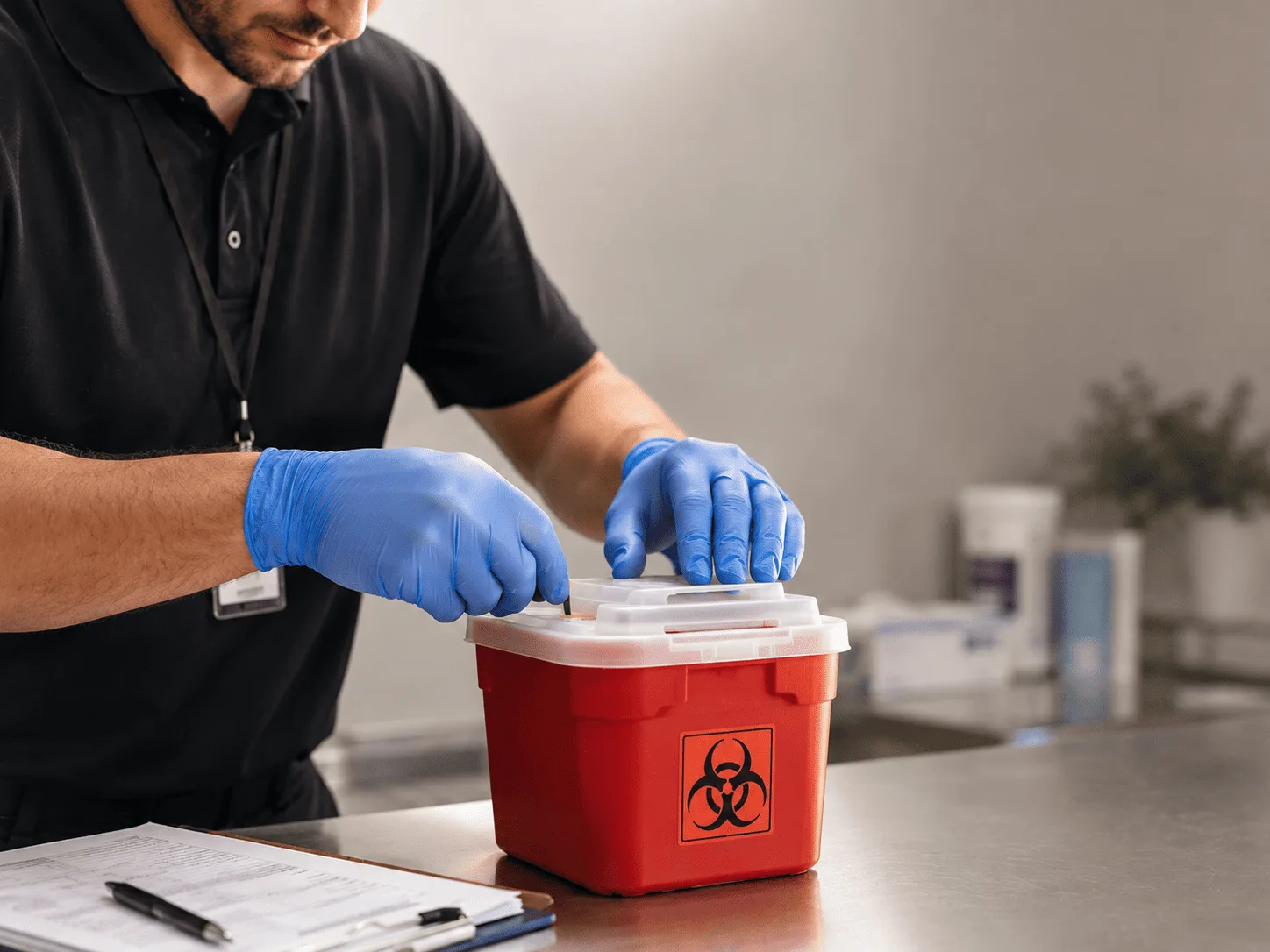 Why choose Sharps Waste Disposal in Fullerton, ND